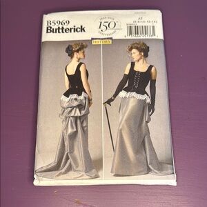 Butterick Patterns B5969 Misses' Corset and Skirt Sewing Pattern